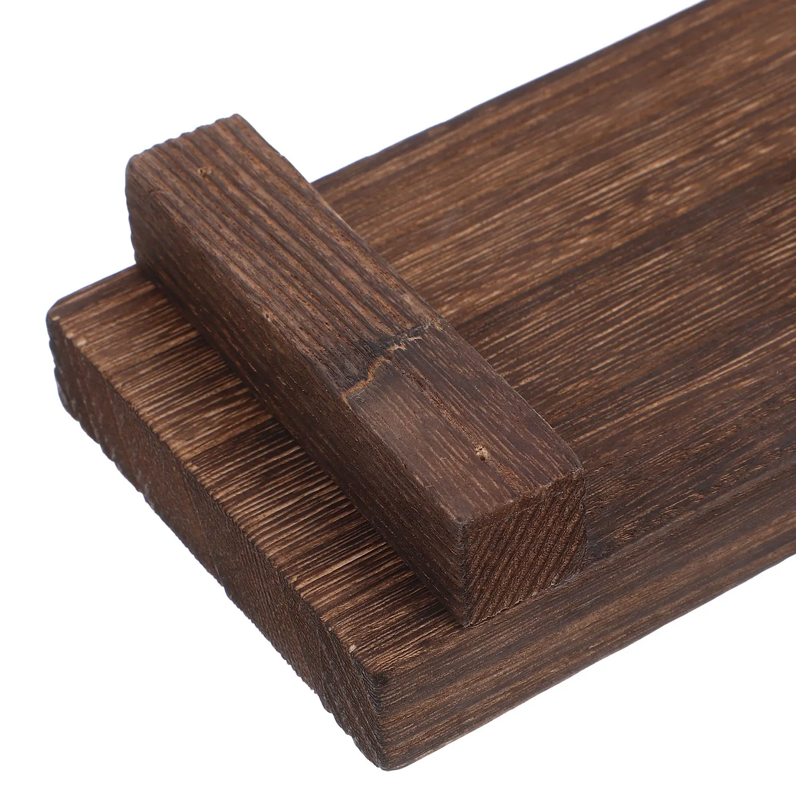 Pequeno pedestal de madeira suporte vaso de flores rack banheiro contador organizador rústico fazenda saboneteira dispensador bandeja pia da cozinha