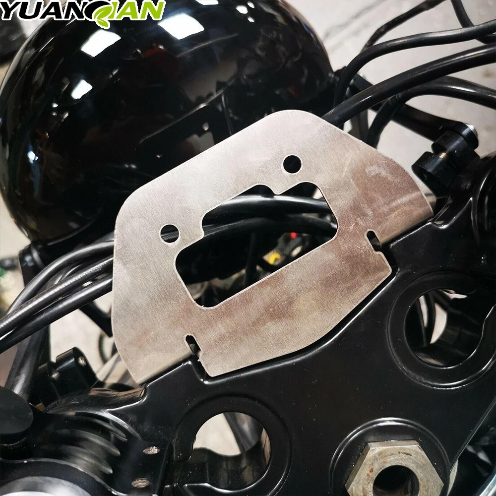 

Modification Stainless Steel For BMW K100 K75 K 100 Cafe Racer Speedometer Bracket Black Brushed Base Powder Coating Motorcycle
