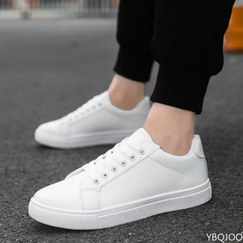 2026 Sommer Neue Weiße Schuhe für Herren – Schlichte und Modische Boardschuhe, Trendige und Vielseitige Freizeitschuhe für Herren in Übergrößen – Detail 3