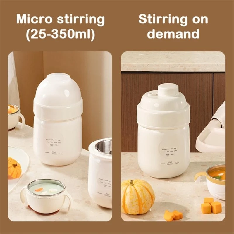 

J15U Baby Preparation Machine Steam Cook and Stir Puree Maker Complementary Grinding Machine for Easily Meals