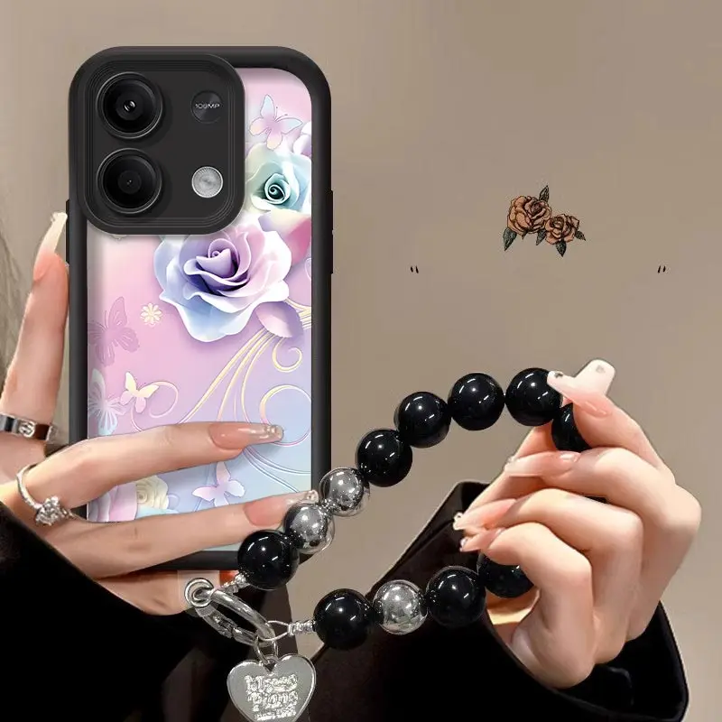 ملاحظة 13 الساحرة روز السماء العين سوار جراب هاتف ل Xiaomi Redmi ملاحظة 13 13ProPlus 13R 12R 13Pro 12 14 12Pro 12 توربو غطاء