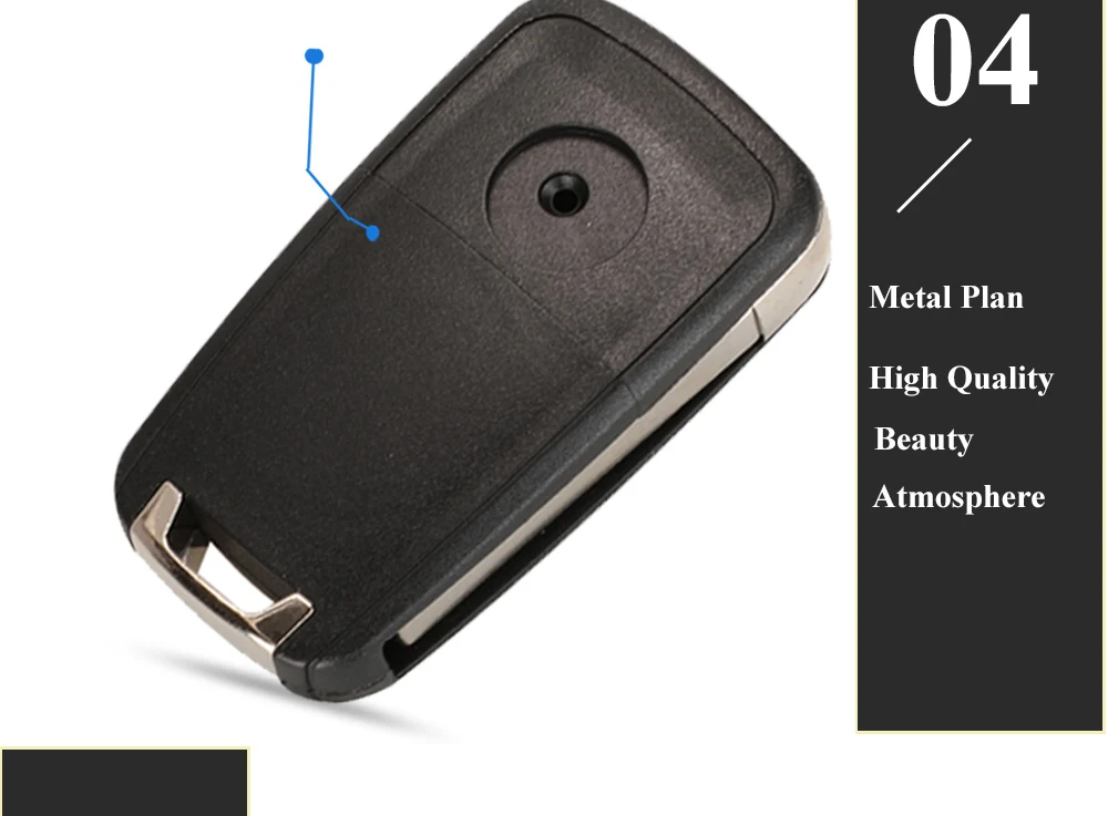 Jingyuqin Flip Remote Auto Schlüssel Shell Für Chevrolet Cruze Epica Lova Camaro Impala Fit Astra J Corsa E Insignia Zafira C2 3 4 5BT – Detail 9