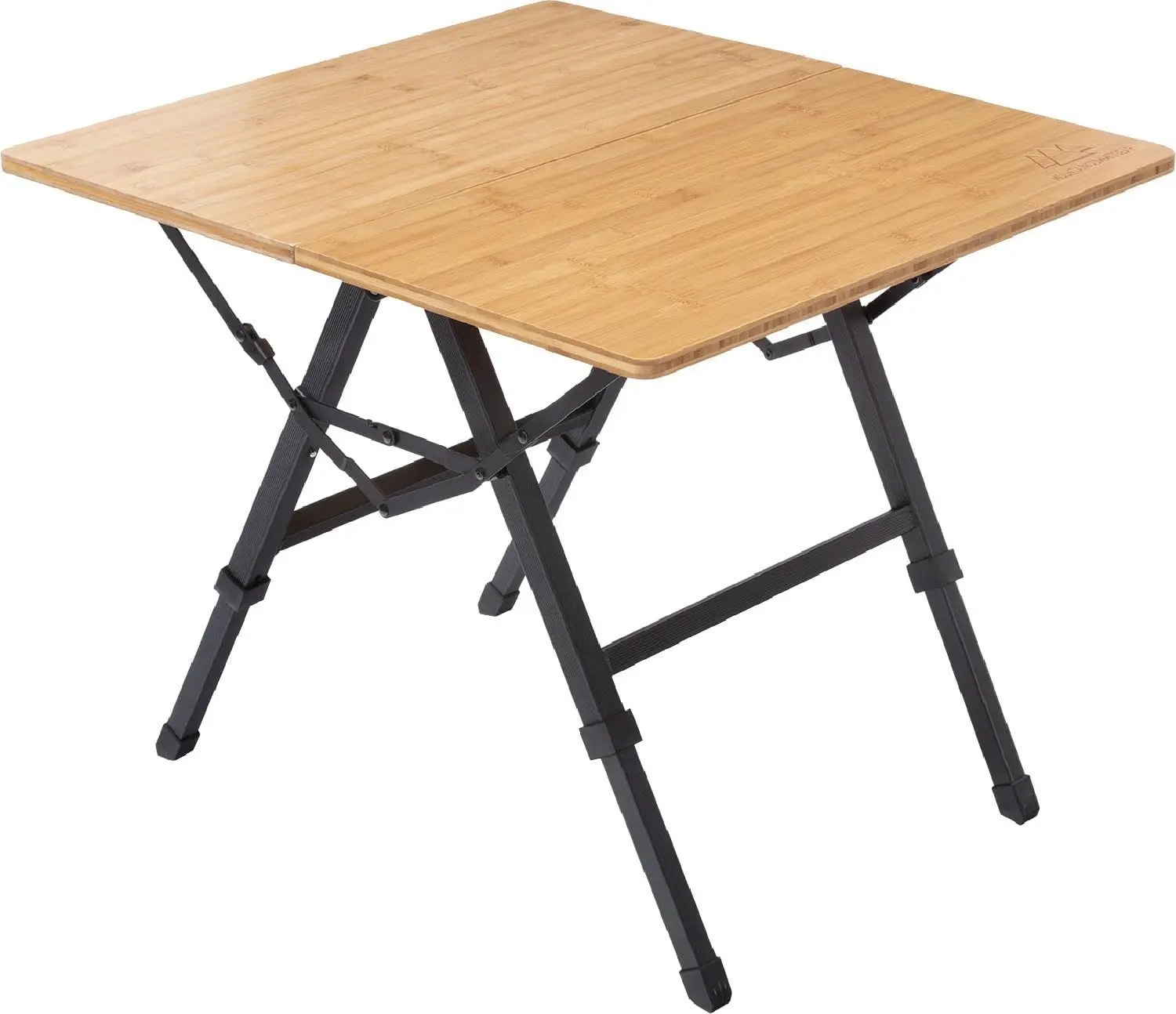 

Foldable Bamboo Patio Table for Indoor/Outdoor Use (Made by Caddis Sports)