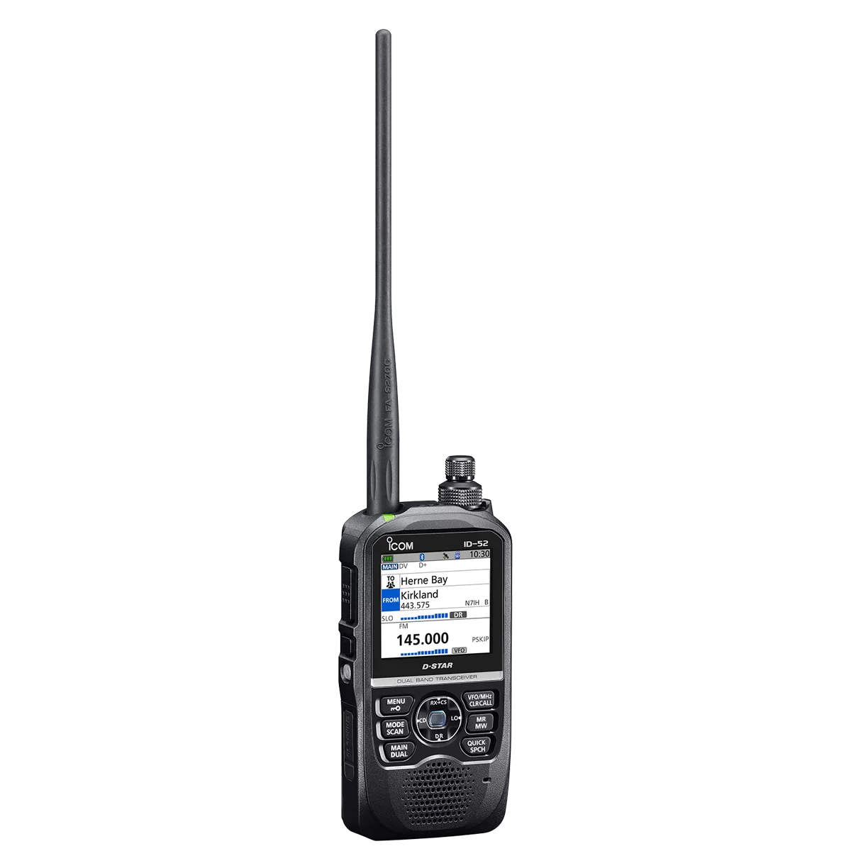 

Icom ID-52A 144 / 430 mhz UHF/VHF D-star Digital / Analog Hand Held Transceiver Portable Two Way Radio Walkie Talkie