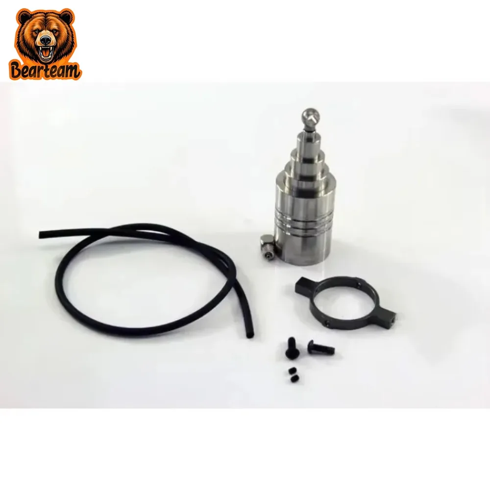 

For 1/14 Tamiya RC Truck BENZ VOLVO MAN Scania Diy Parts Metal Hydraulic Cylinder Simulated
