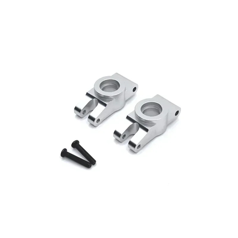 Portador de cubo trasero de Metal, asiento de rueda trasera para Hyper Go 14301 14302 1/14 RC, piezas mejoradas, accesorios