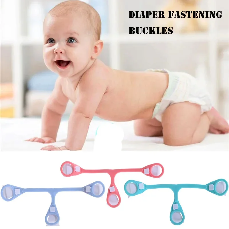 

Safety Baby Diaper Buckles Cloth Diaper Fasteners Infant Nappy Fixed Buckles Belt Fastening Buckles Diaper Bag Holder Clips