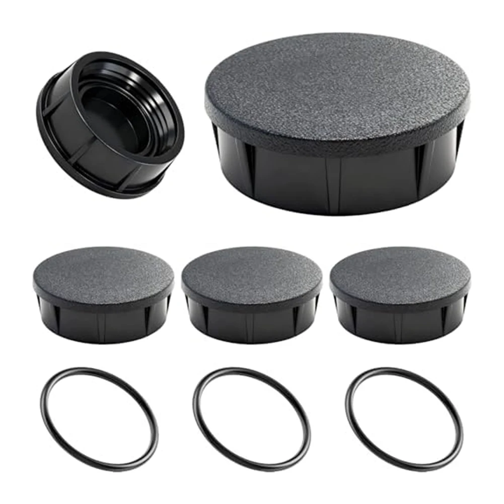 4 6 Pcs Black Plastic Sprinkler Cap Seal Replacement For 1800 1800XC Series Sprinklers Garden Lawn Irrigation System Accessories