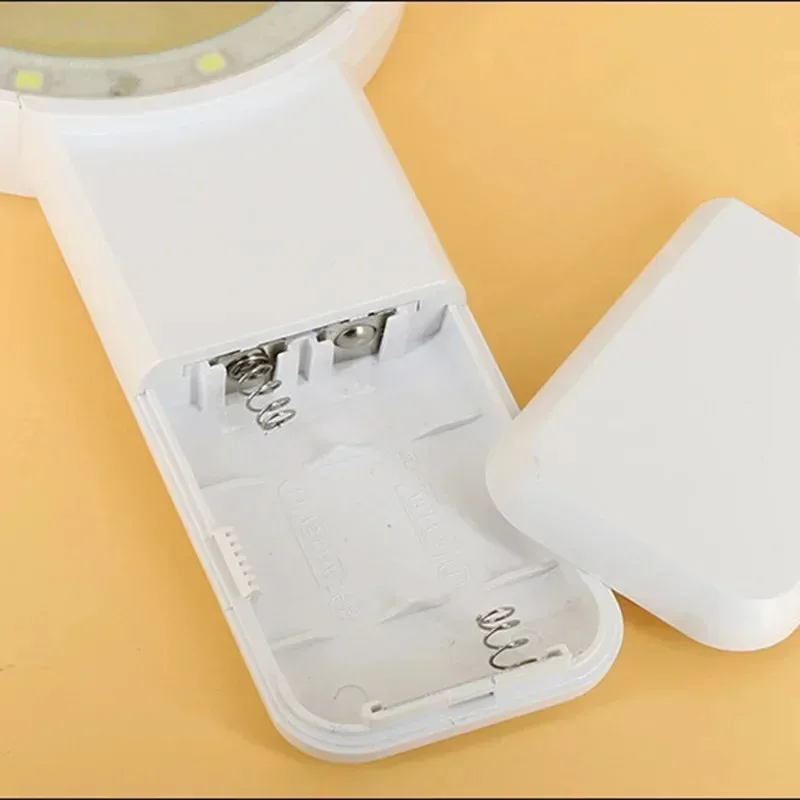مزدوج الزجاج البصري الإضاءة مجوهرات Manigifier لحام المشبك نظارات مكبرة مع أضواء LED مساعدة لحام اليد Loupes