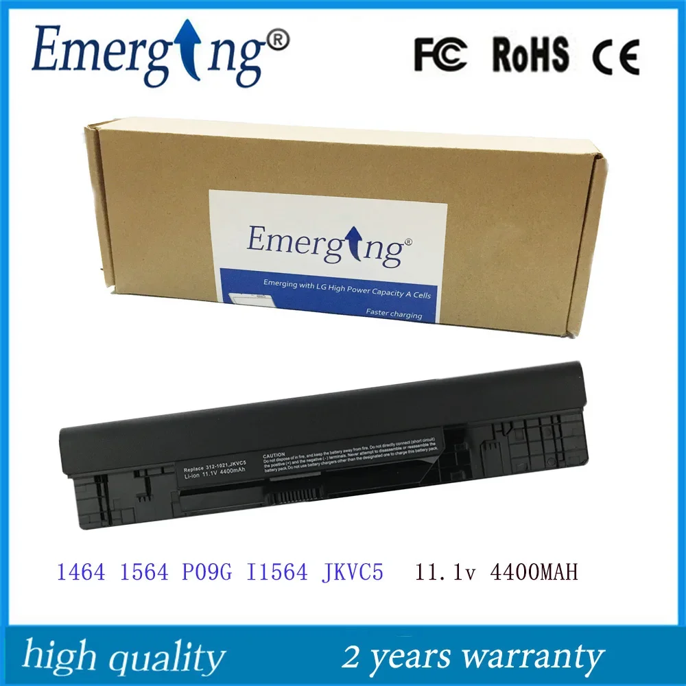 JKVC5 Batería del ordenador portátil para Dell Inspiron 14 1464 1564 1764 I1464 I1564 NKDWV TRJDK 5YRYV