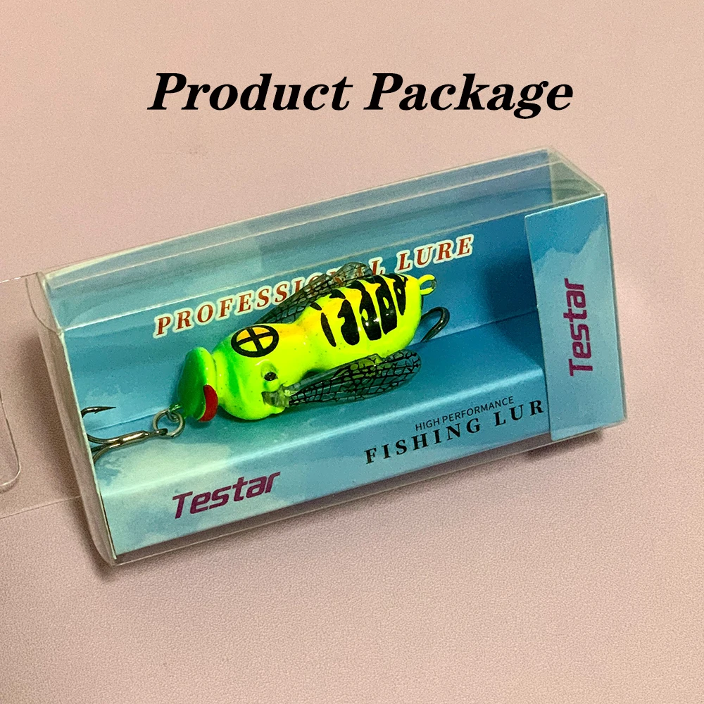 Señuelo de superficie Testar Wasp Crawl Bait flotante para lubina y trucha - imagen 5