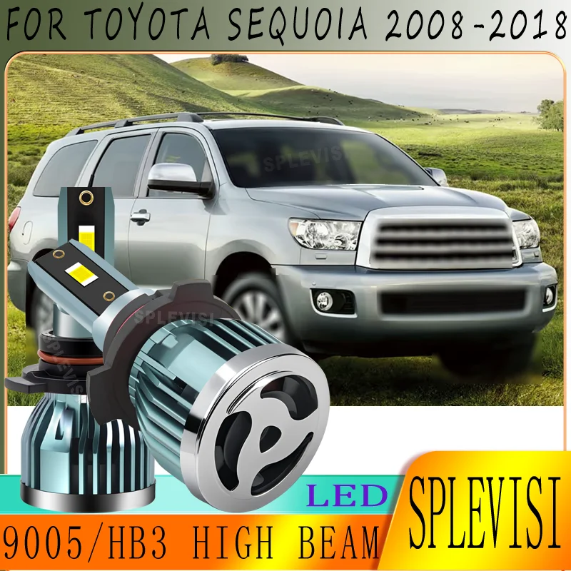 

Headlight LED Stable Lighting High Lumen More Durable HIGH BEAM For Toyota Sequoia 2008 2009 2010 2011 2012 2013 2014 2015-2018