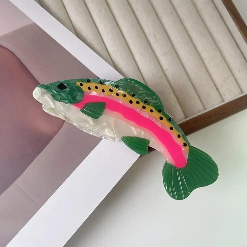 270D فريد عيد الحب مشبك شعر كبير كليب ذيل حصان مخلب ماسك الشعر المشابك زينة الشعر الشعر الحلي #4