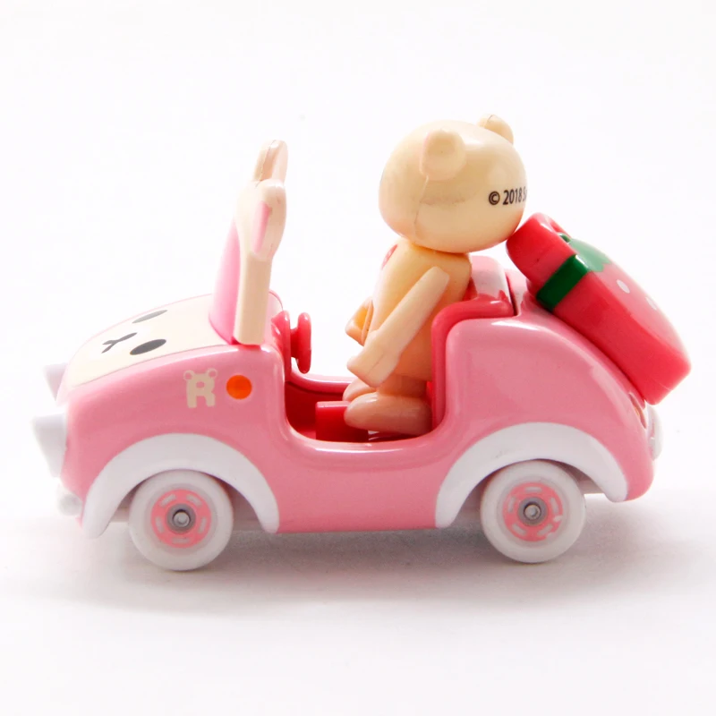 TAKARA TOMY to move the doll easy bear diecast alloy model, children's collection of decorative toys, holiday gifts for friends.