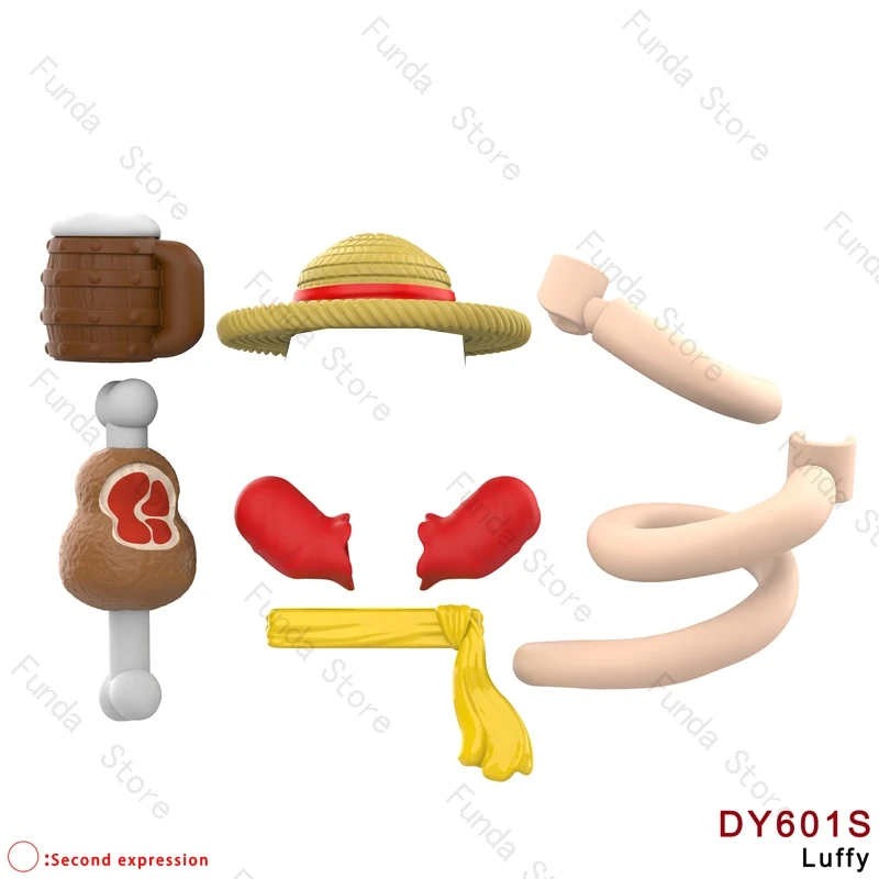 DY601S DY602S nouveau Franky une pièce Mini modèle figurines blocs poupée chaud japonais Anime dessin animé briques garçons jouets brinquedo infantil