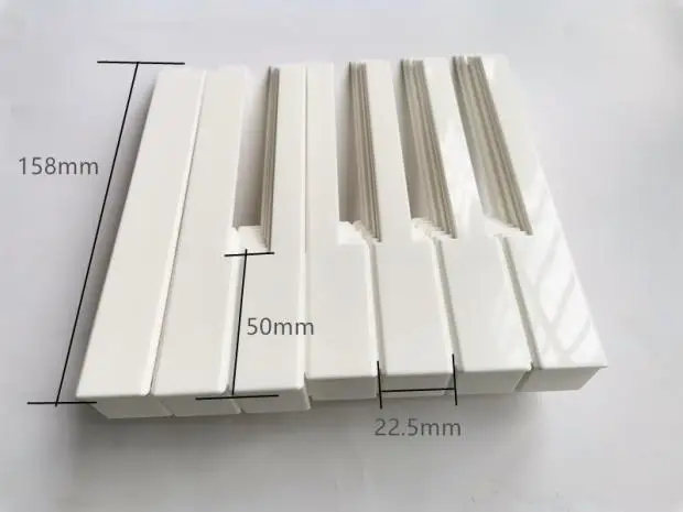 Piano accessories, Pearl River, Yamaha, Korean piano white keyboard leather, 52 pieces of one piano in Baijian leather