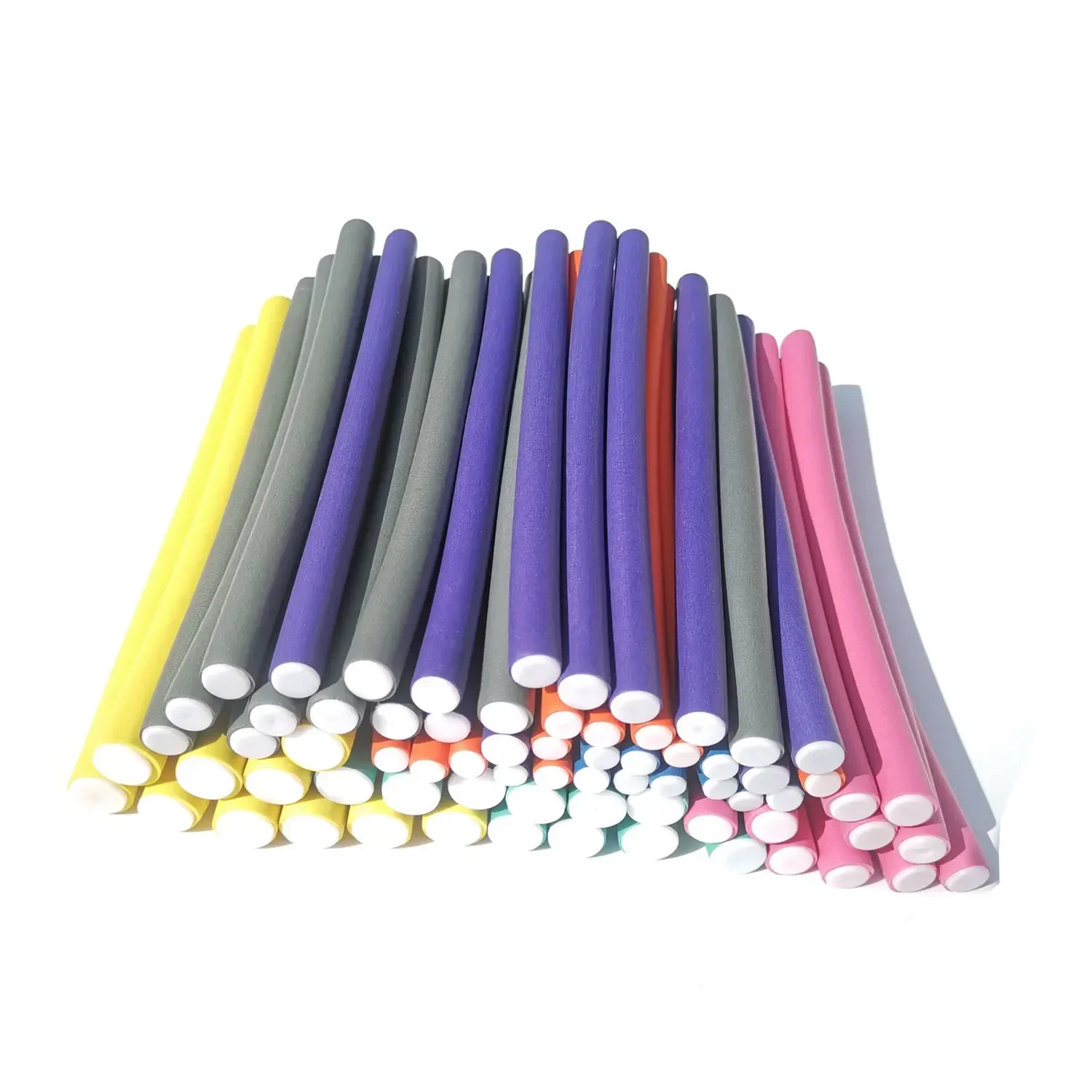 10 قطعة قضيب تجعيد الشعر المرن صناع مموج الشعر رغوة لينة Bendy تويست تجعيد الشعر بكرات مرنة أدوات تصفيف الشعر الأسطوانة لا الحرارة