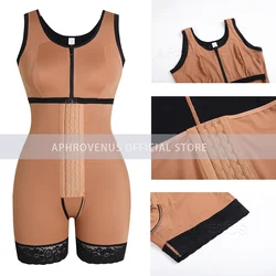 Fajas Colombianas Flatten Abdomen Waist Trainer Body Shaper Compression BBL Hourglass Figure Shaper Slimming Shapewear