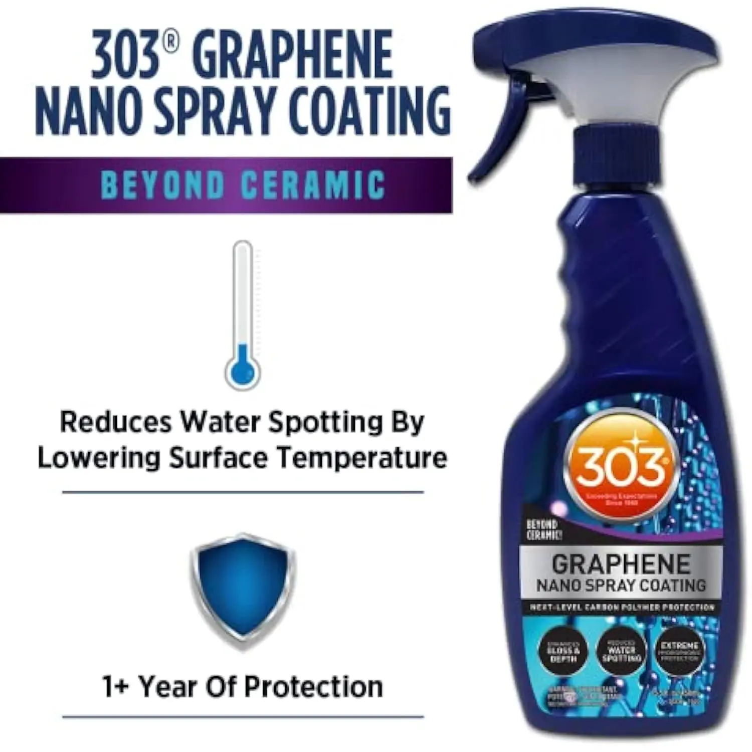 Car Protection Kit - Graphene Nano Spray Coating, Graphene Detailer, Automotive Protectant, Microfiber Towels