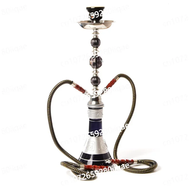 Pipe Arab gravity pot Deluxe double tube exquisite glass gift box