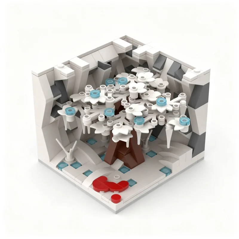 3989개 MOC 수집용 미니피규어 던전 앤 드래곤 미니피규어 디스플레이 모델 빌딩 크리스마스 선물 블록 조립 장난감