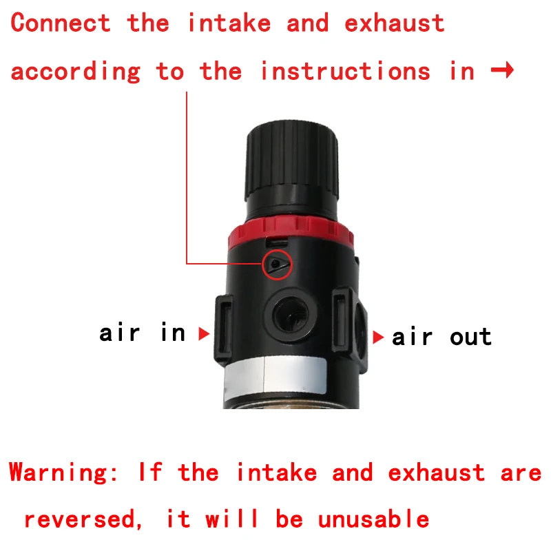 AFR2000 1/4 Pneumatic Filter Air Treatment Unit Pressure Regulator Compressor Reducing Valve Oil Water Separation