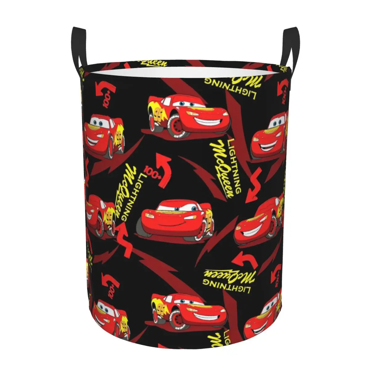 Lightning Mcqueen Car Toys Bin Baskets Playhouse Storage Basket for Toys