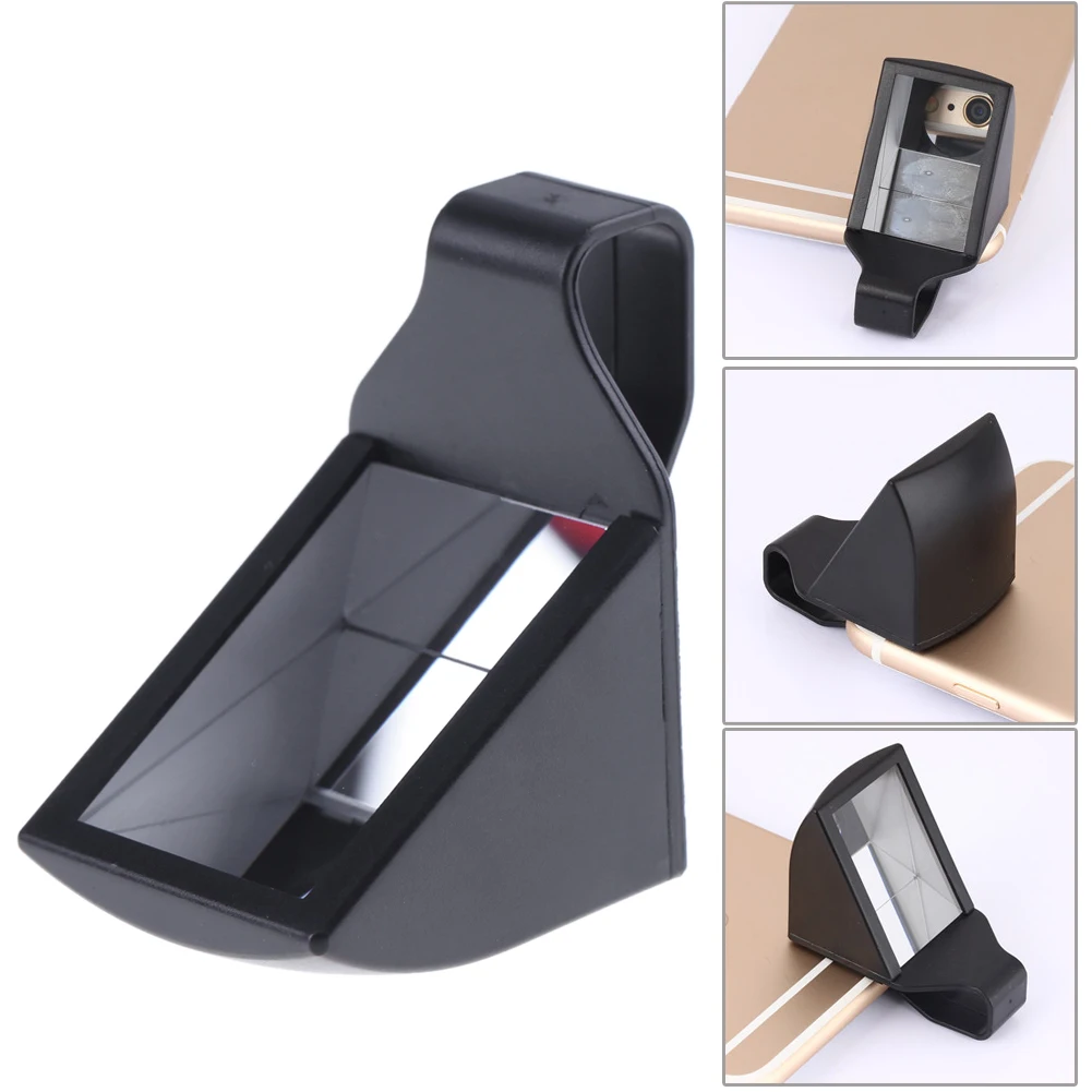 

Mobile Phone Lens Transparent Glass Smartphone Universal Clip 90 Degree Periscope Type Camera Lens Cellphone Parts