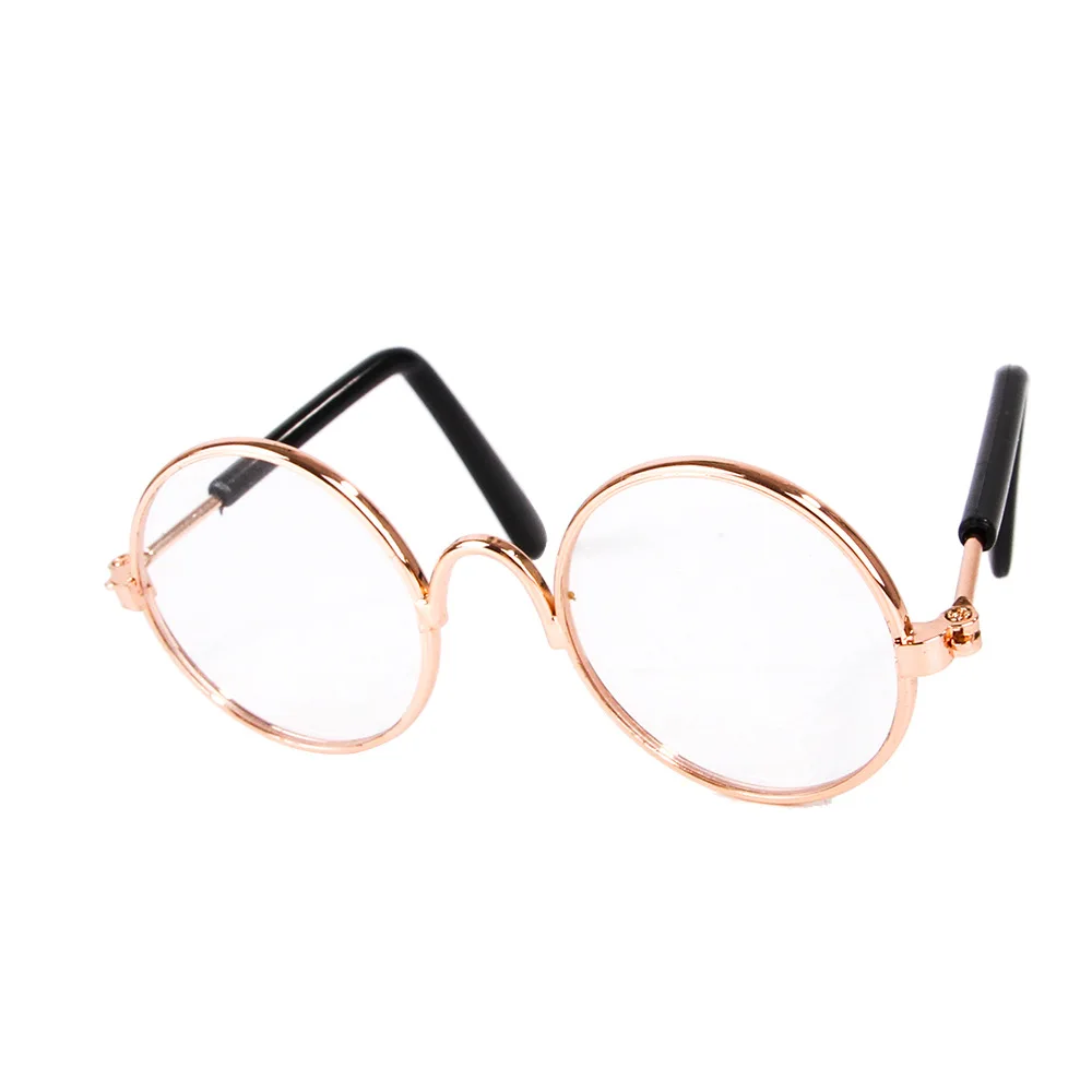 Vintage Round Pet Cat Sunglasses Pet Products for Small Dogs Dog Kitten Puppy Cat Accessories Reflection Eyewear Glasses