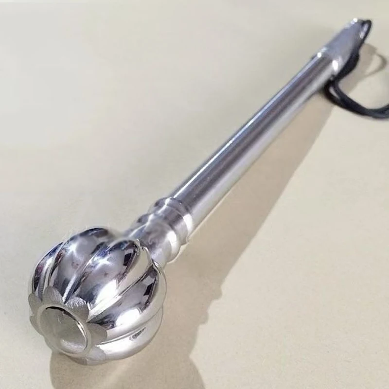 40-50cm-outdoor-multifunctional-edc-solid-handmade-stainless-steel-hammer-car-mounted-window-breaking-safety-hammer-tool