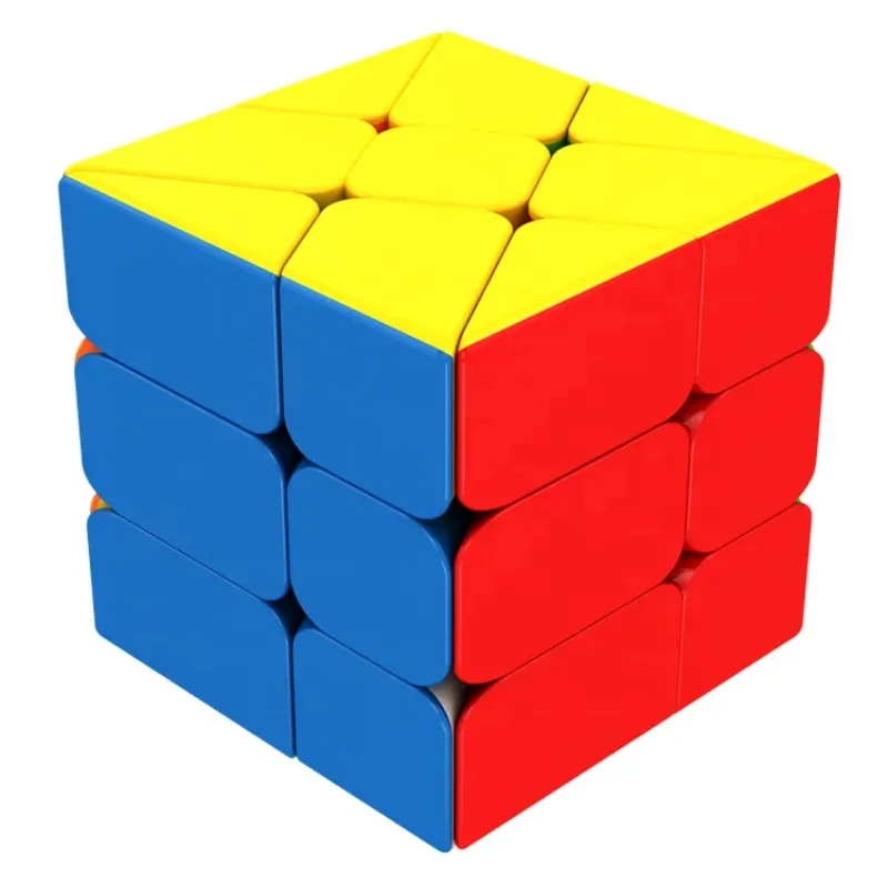 Yongjun Moinho de Vento Cubo 3x3x3 Cubo Mágico Cubos em Forma de Velocidade Brinquedos Educativos