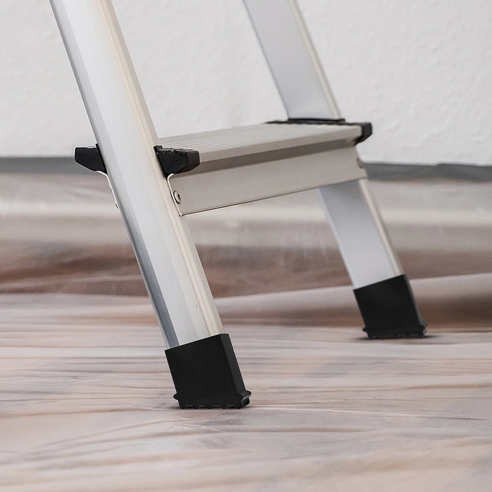 4 Pcs Step Non-slip Feet Ladder Floor Protectors Accessories Rubber Padded for Ladders