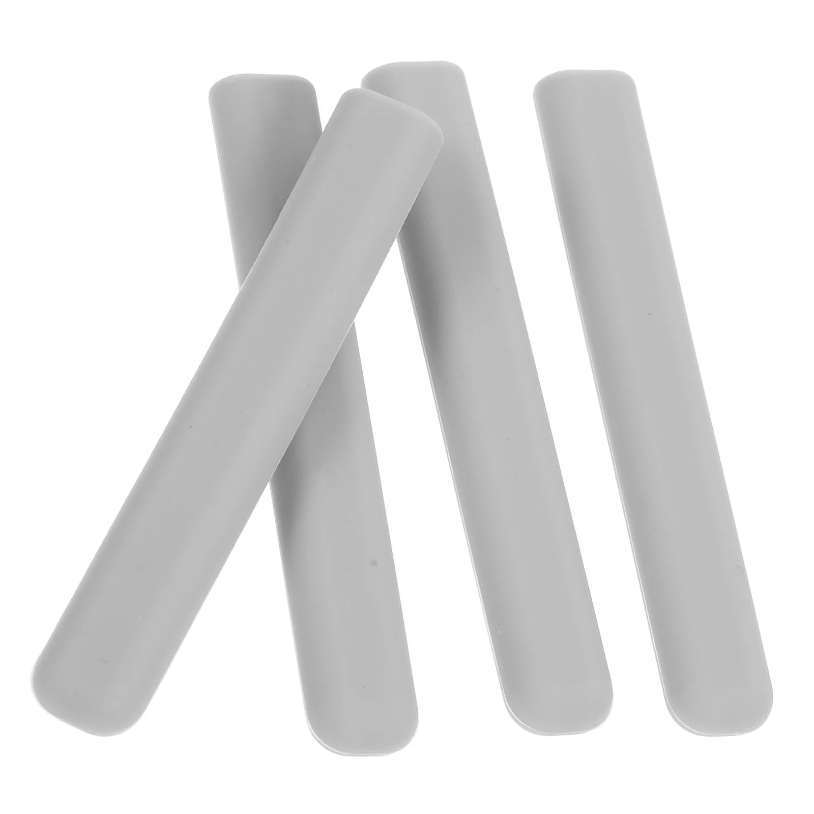 

2 Pairs Adjustable Non-slip Earmuffs Man Glasses Blue Silica Eyeglass Sleeves