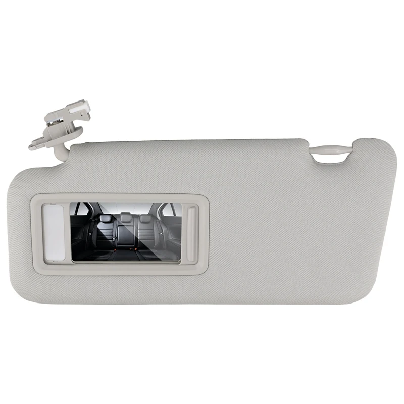 

For Mazda CX-5 2017-2021 CX-8 2019 Car Interior Sun Visor With Mirror Sun Shade Left Driver Side Gray KD5H-69-320A