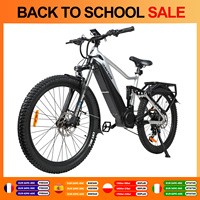 eMTB Electric Mountain eBike ,BAFANG 750W（Peak 1200W) Mid Motor,48V 20Ah Hidden Battery,11 Speeds Transmission,Max Speed 50KM/H