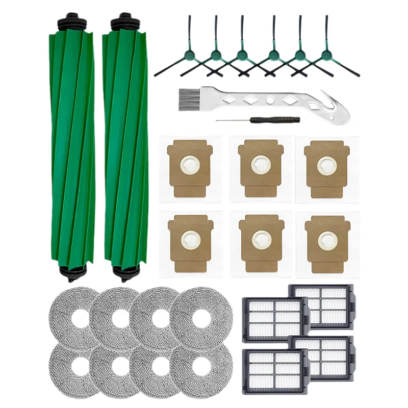 

YANA35R For Irobot Roomba Plus 405/Plus 505 Combo Sweeping Machine Accessory Replacement Parts- Main Side Brush Mop Filter Dust