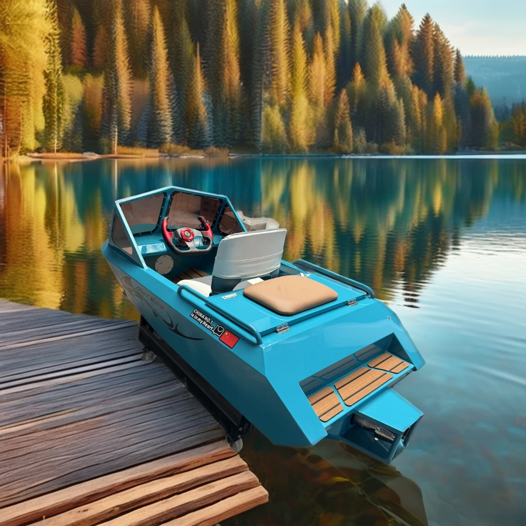 1/2/4 Person Welded Jet Boat, Customizable Power Component Multi-Seat Design For Wholesale Water Sports Equipment