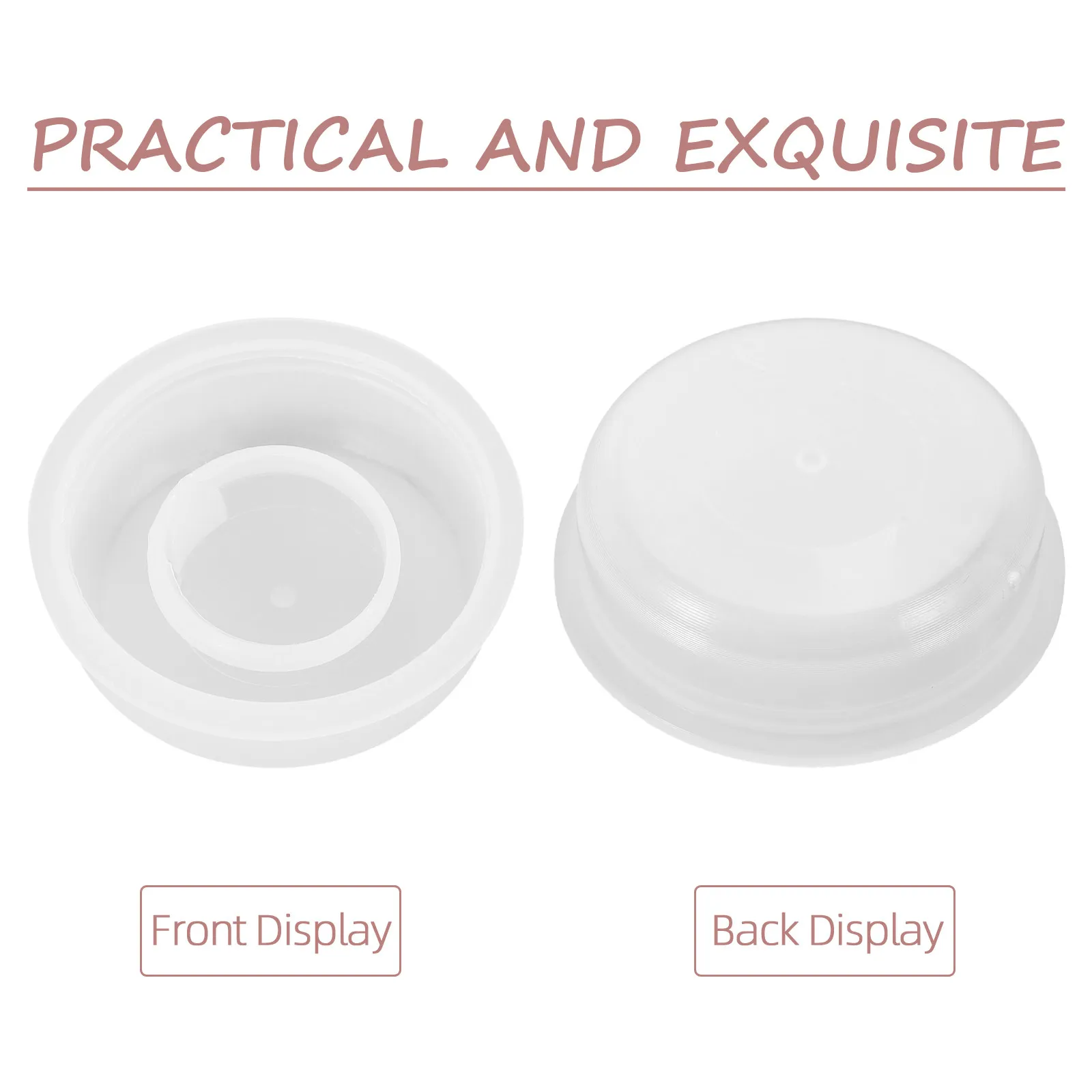 20Pcs Chemical Barrel Leak-Proof Plastic Caps Inner Sealing Drum Plug Industrial Drum Lid Replacement Pull Ring