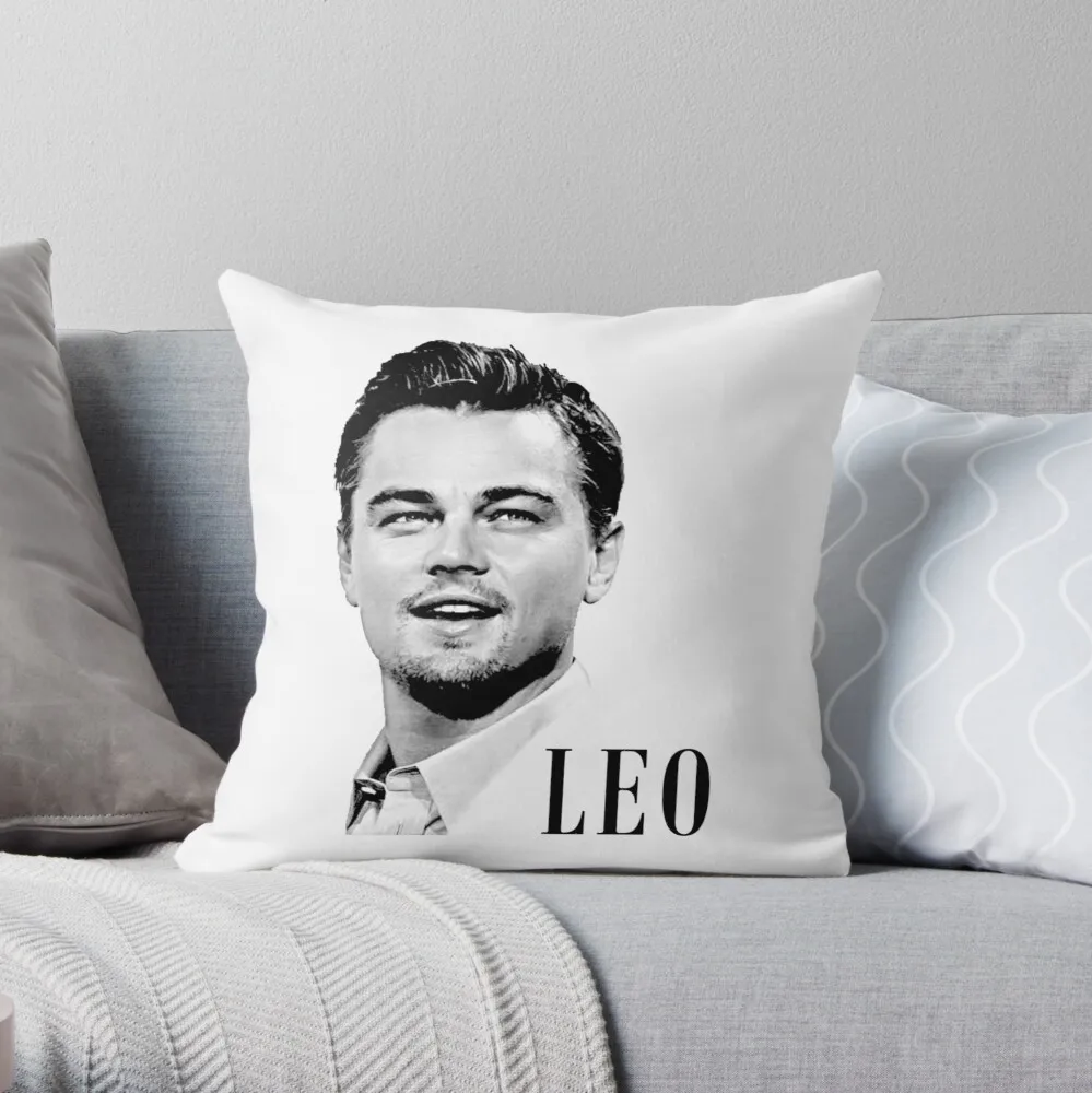 

Leonardo Dicaprio Throw Pillow Decorative Cushions