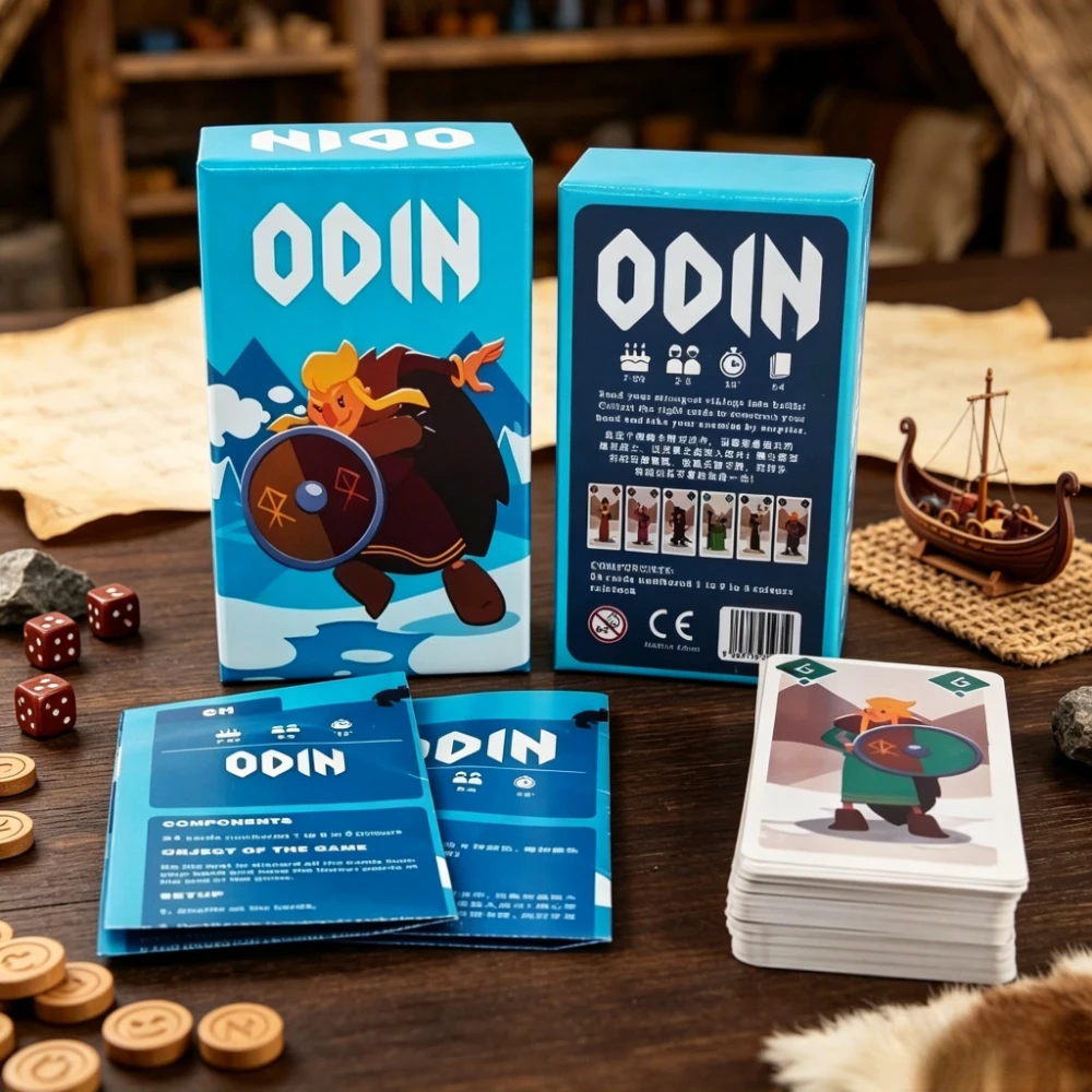 Board Game Vikings - ODIN Viking themed card board game