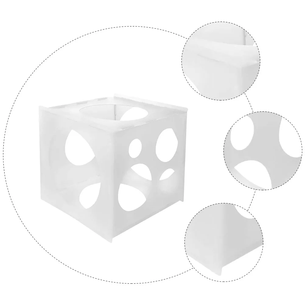 

Balloon Meter 11-hole Measurement Tool Size Party Supplies Decorations Measuring Case Plastic Wedding