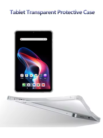 BNCF Tablet Case, Only TPU Material, Impact Resistant, Tablet Transparent Protective Case
