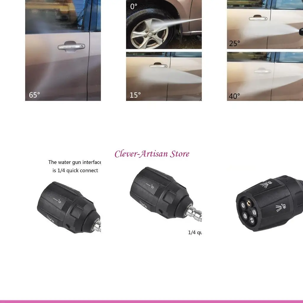 

E06B Car Environmental for Protection 0 15 25 40 65 Pressure Washing Nozzle