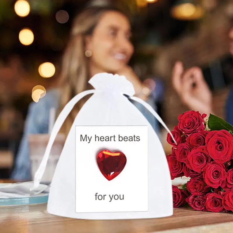 

Acrylic Hearts For Crafts Arts Crafts Heart Gems Table Decoration Exquisite Multi-Purpose Heart Shaped Gems Ornaments For