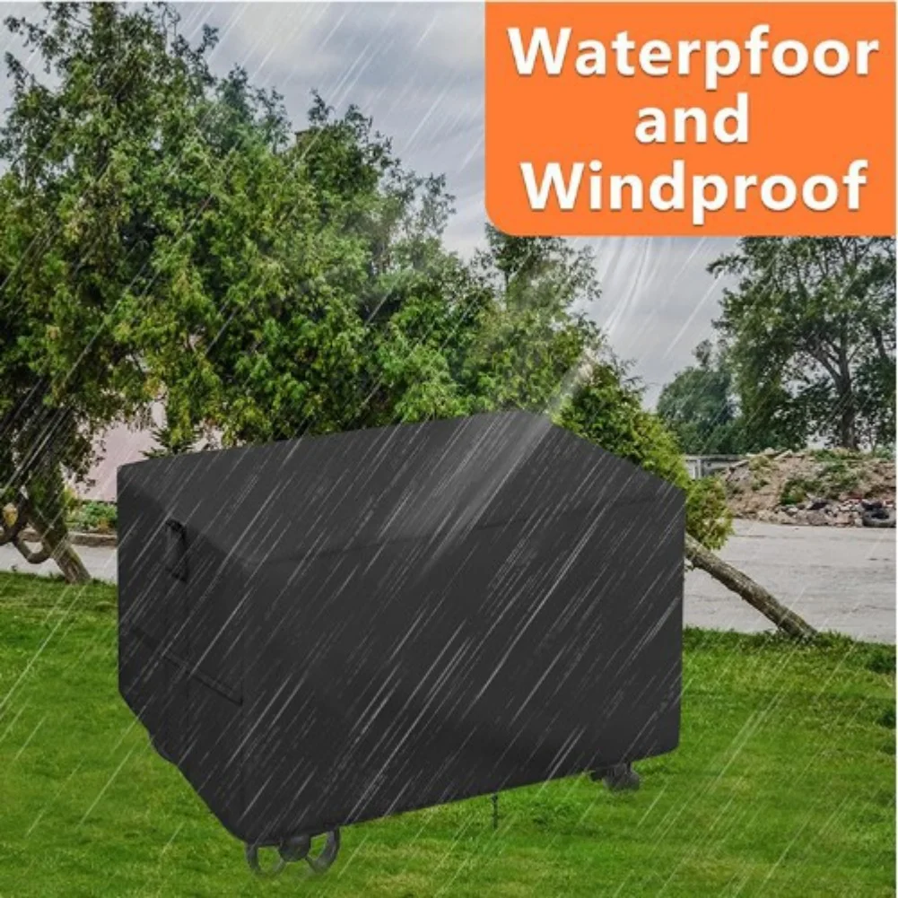 Outdoor Prep Table Grill Cart Cover 420D Oxford Fabric Water Resistant Coating Wind Resistant Outdoor Cover Outdoor Grill Cover