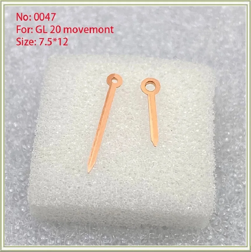 Аксессуары для часов подходят для часов Mantianxing GL20, кварцевый механизм с двумя иглами, Модель 047