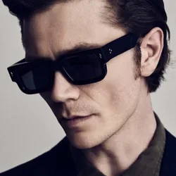 New Square Sunglasses Men Women Fashion Brand Designer Sun Glasses Male Female Retro Shades Mirror Rectangle Oculos De Sol