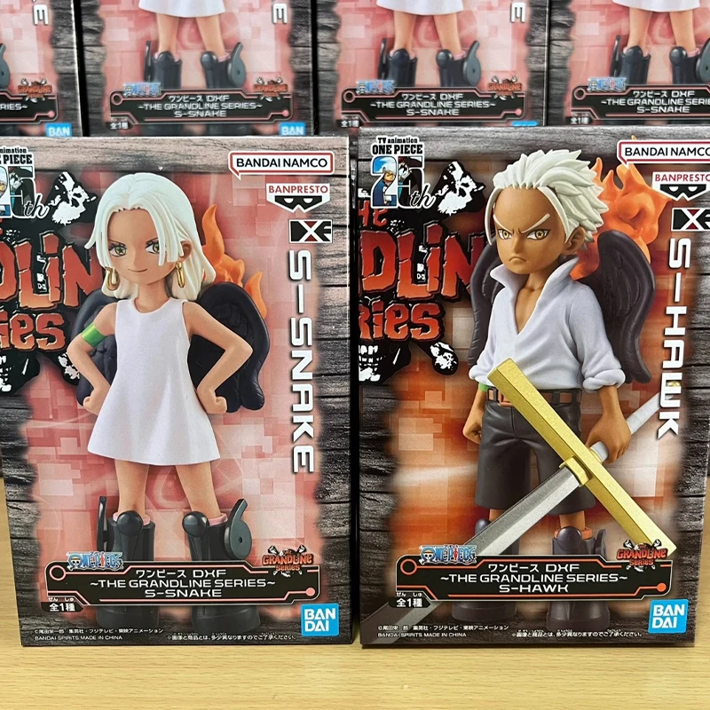 En Stock BANDAI Anime genuino de una pieza Egghead Seraphim The Grandline Series S-HAWK Snake colección de figuras de acción modelo de juguete