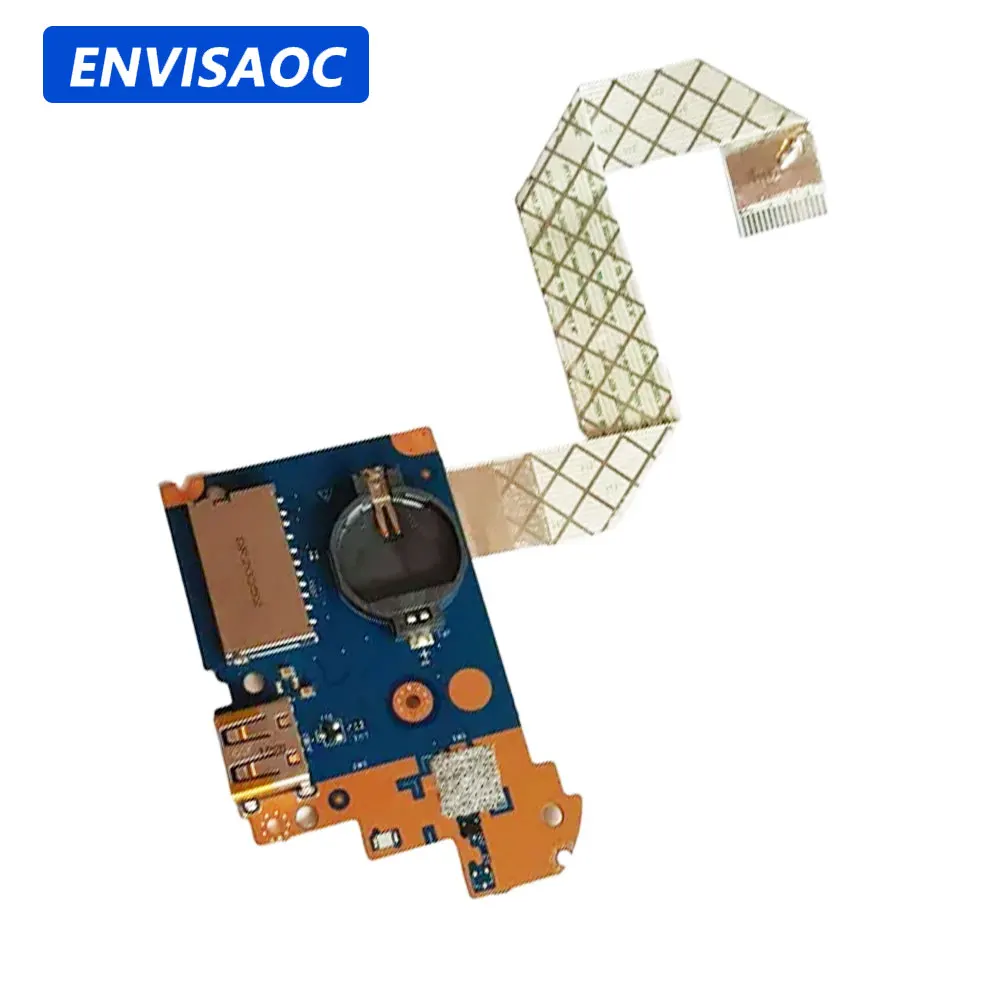 OEM For Dell Inspiron 5493 5593 Vostro 3400 3401 3500 3501 Laptop USB COMS Card Reader Port Jack Switch Power Button Board Cable