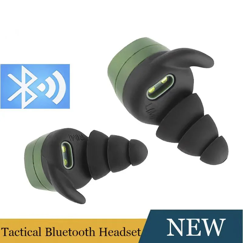 

Shooting Protection Bluetooth Headphones, Anti-Noise Earplugs, Electronic Noise Canceling Headphones, Hunting